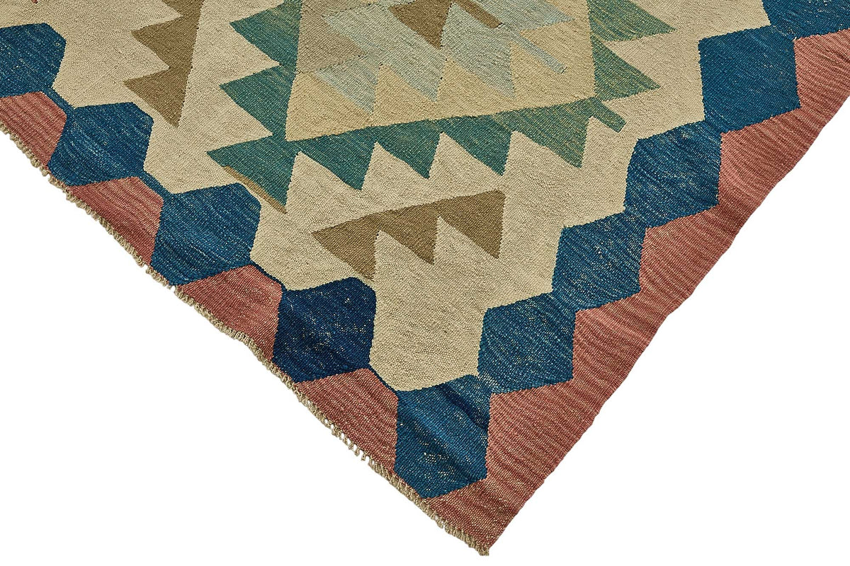 7x11 Handwoven Turkish Kilim Rug - 50621
