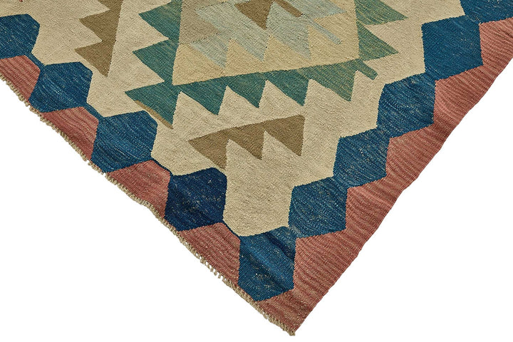 7x11 Handwoven Turkish Kilim Rug - 50621