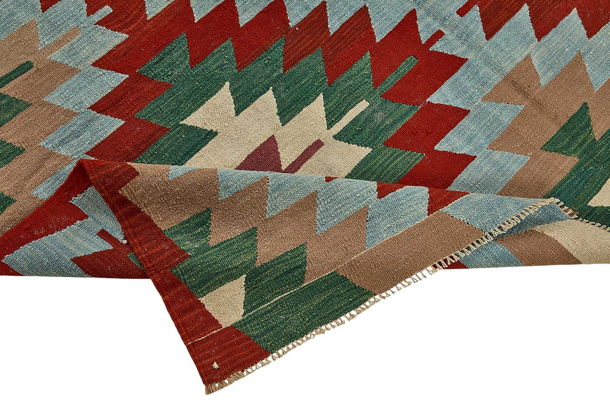 6x9 Handwoven Turkish Kilim Rug - 50623