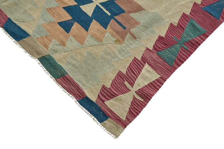 6x11 Handwoven Turkish Kilim Rug - 50624