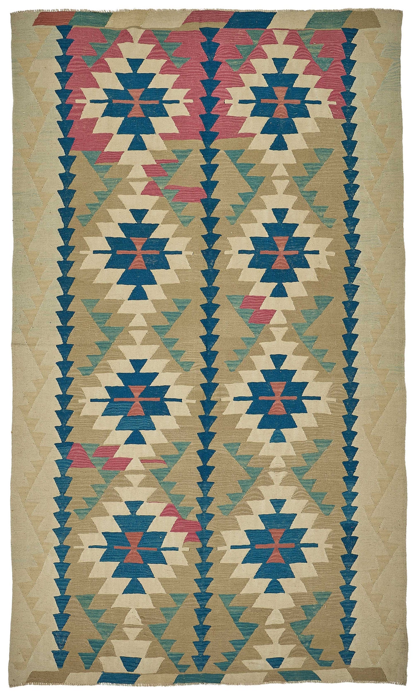 6x10 Handwoven Turkish Kilim Rug - 50625