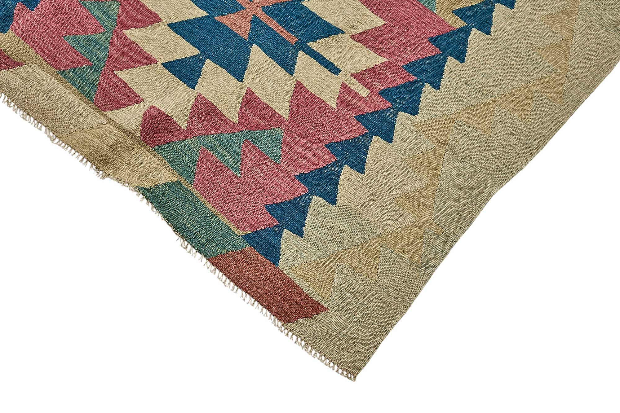 6x10 Handwoven Turkish Kilim Rug - 50625