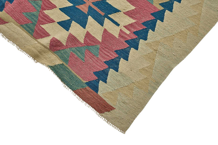 6x10 Handwoven Turkish Kilim Rug - 50625