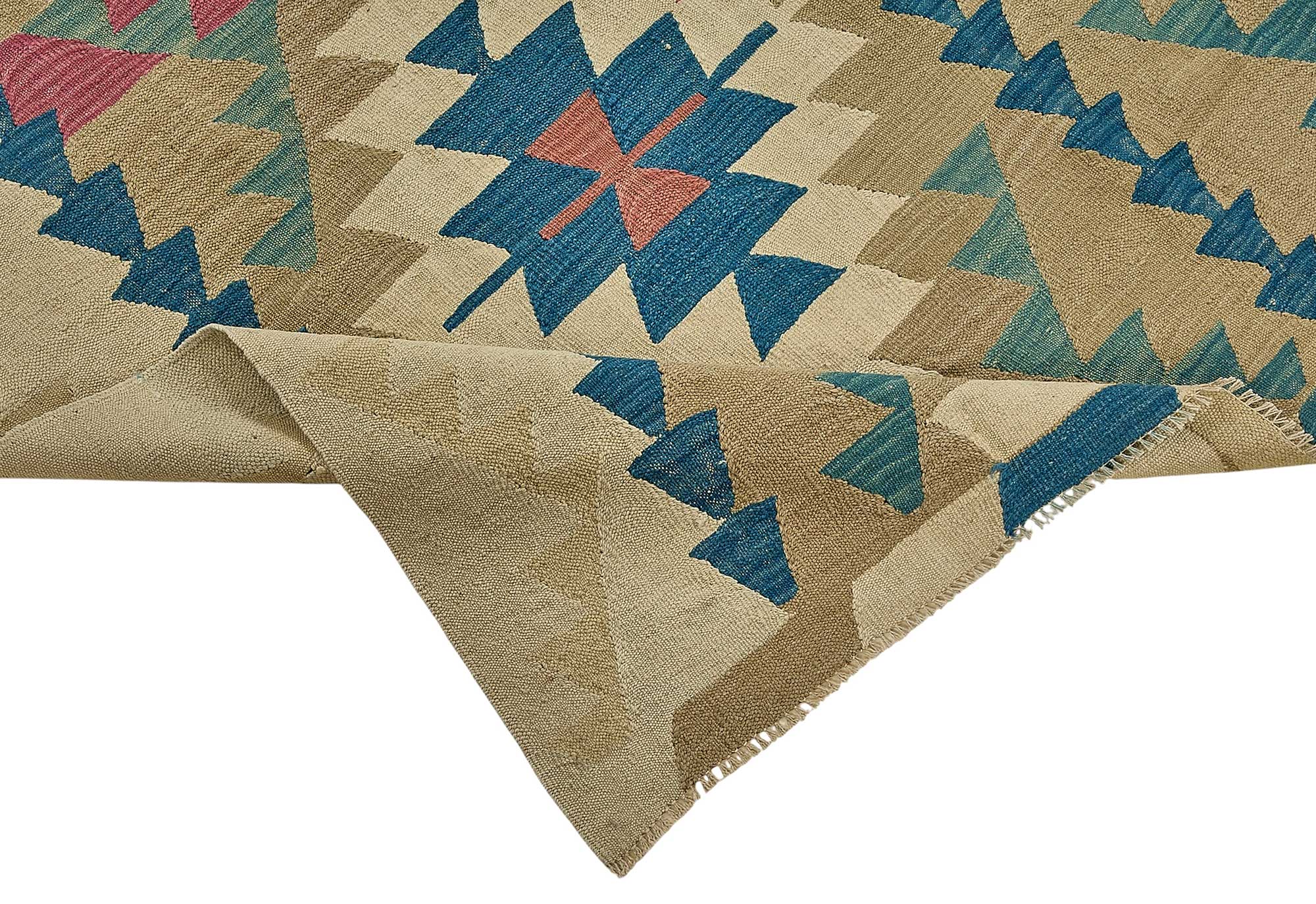 6x10 Handwoven Turkish Kilim Rug - 50625