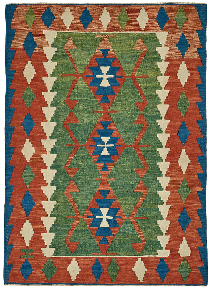 6x8 Handwoven Turkish Kilim Rug - 50626