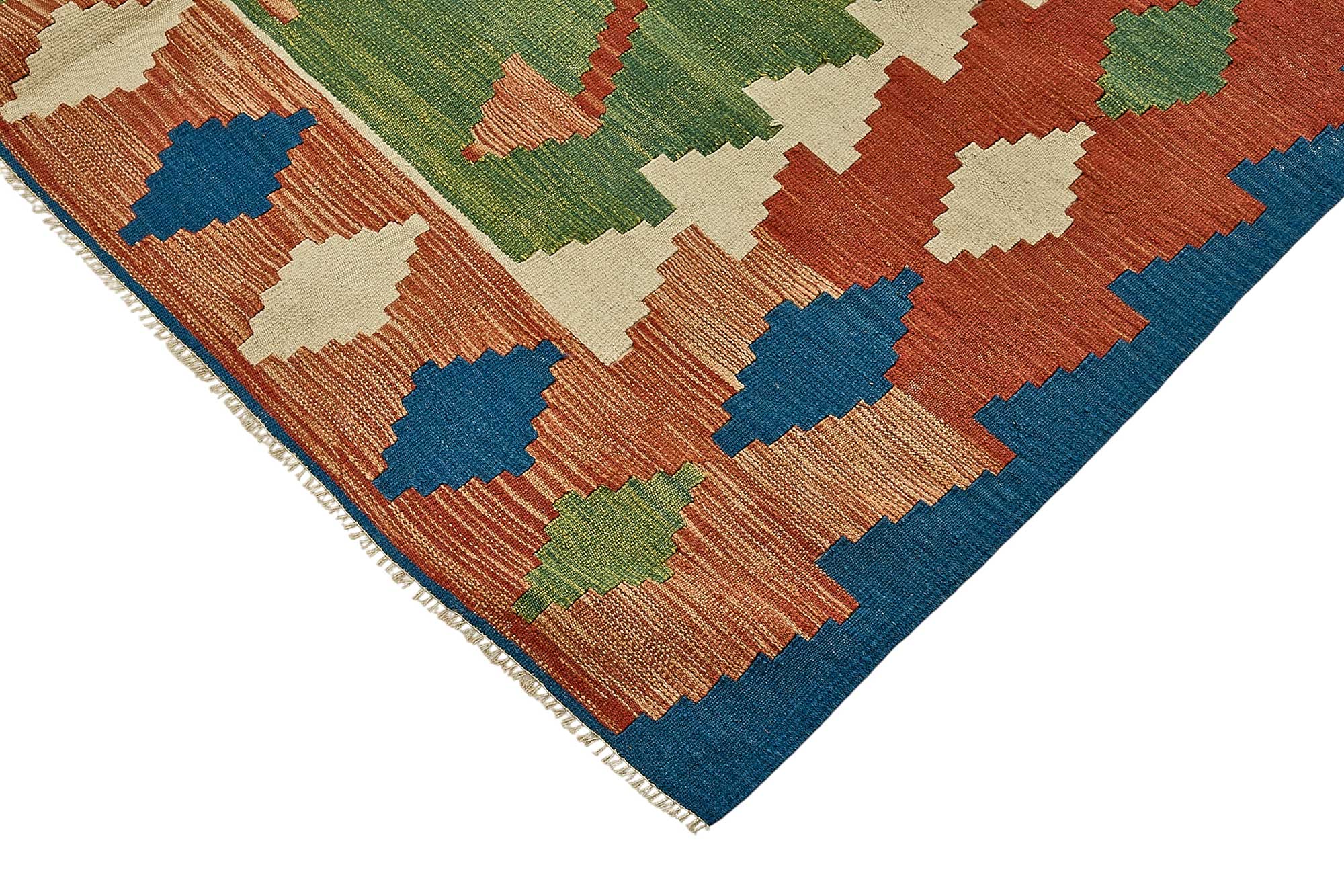 6x8 Handwoven Turkish Kilim Rug - 50626