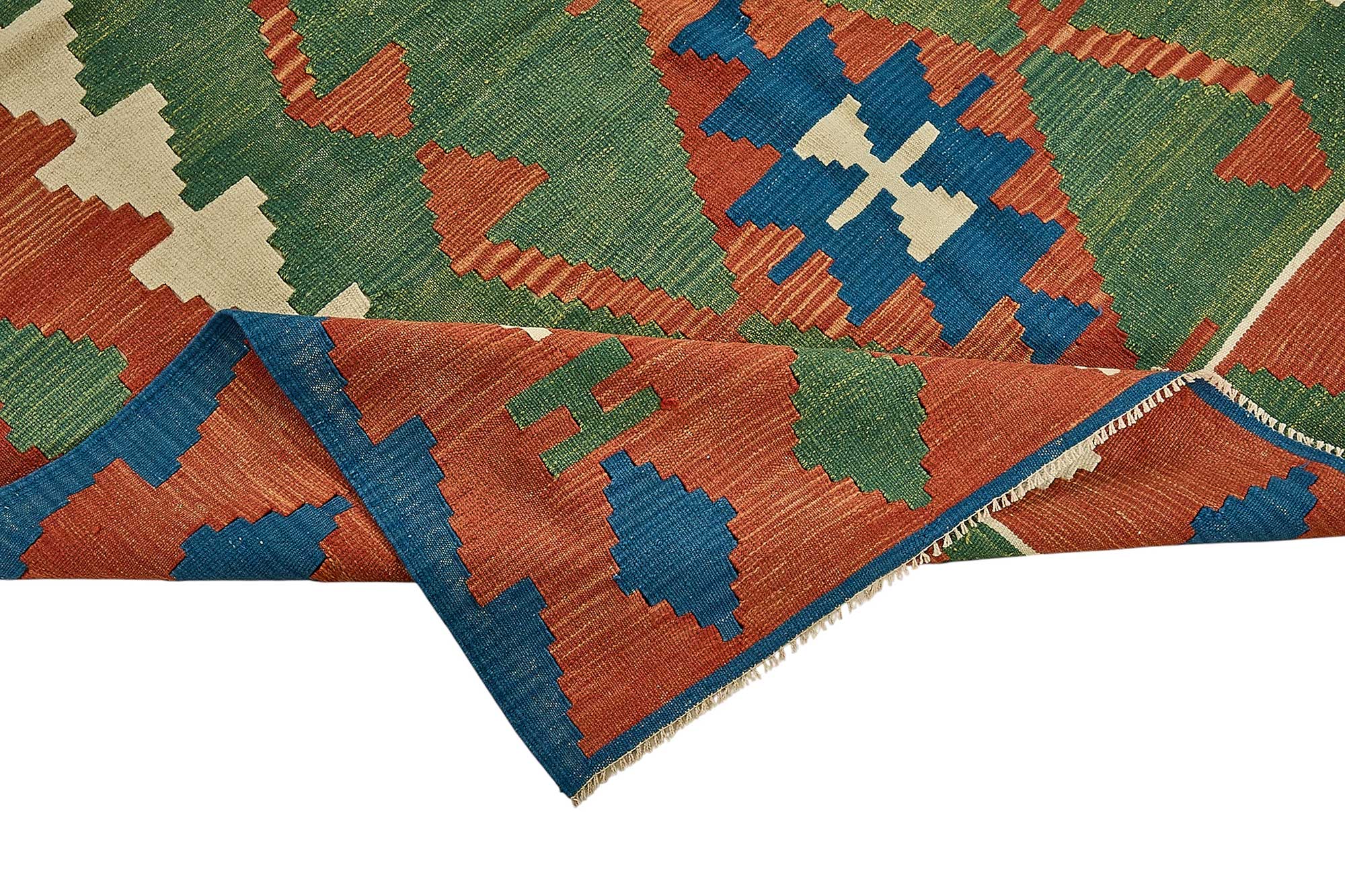 6x8 Handwoven Turkish Kilim Rug - 50626