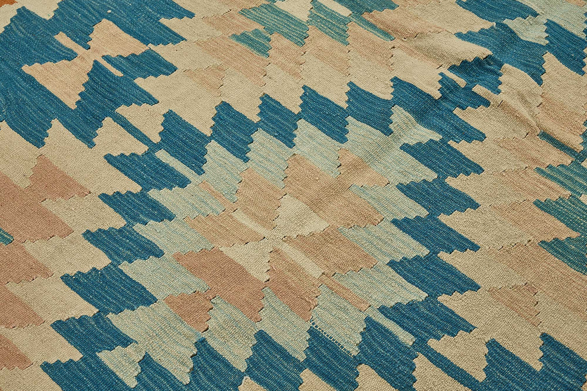 6x9 Handwoven Turkish Kilim Rug - 50628