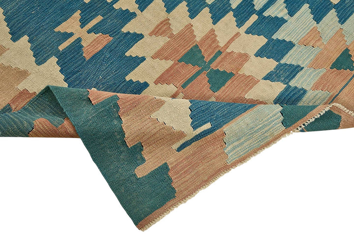 6x9 Handwoven Turkish Kilim Rug - 50628