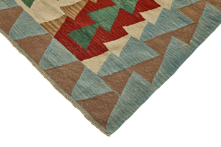 6x9 Handwoven Turkish Kilim Rug - 50629