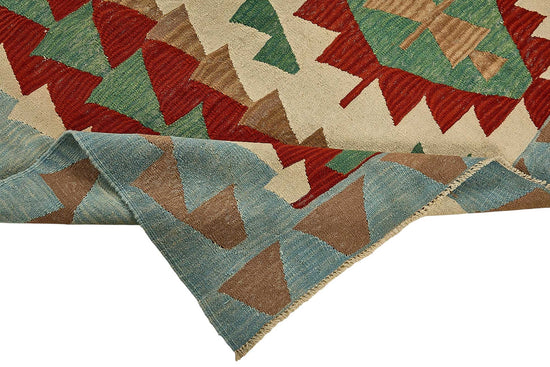 6x9 Handwoven Turkish Kilim Rug - 50629