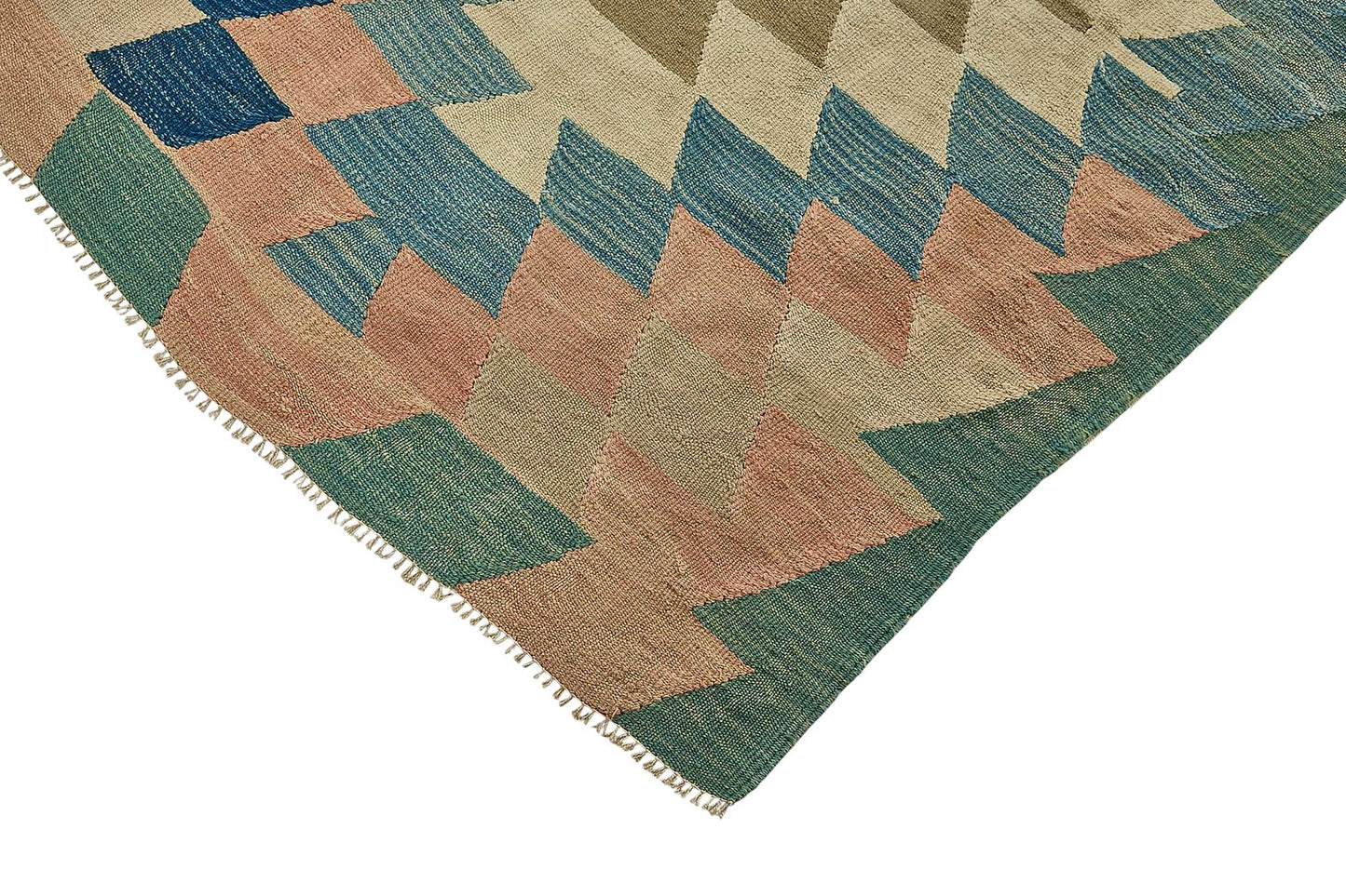 7x9 Handwoven Turkish Kilim Rug - 50630