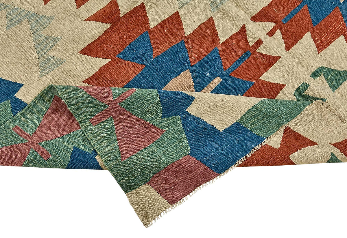 6x9 Handwoven Turkish Kilim Rug - 50631