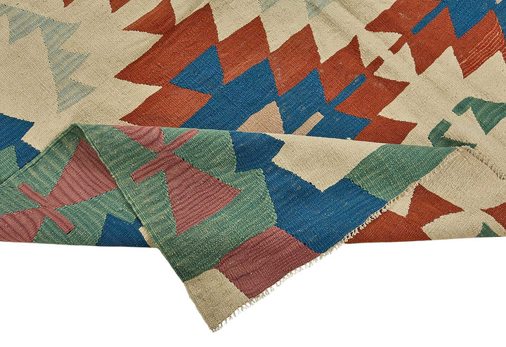 6x9 Handwoven Turkish Kilim Rug - 50631