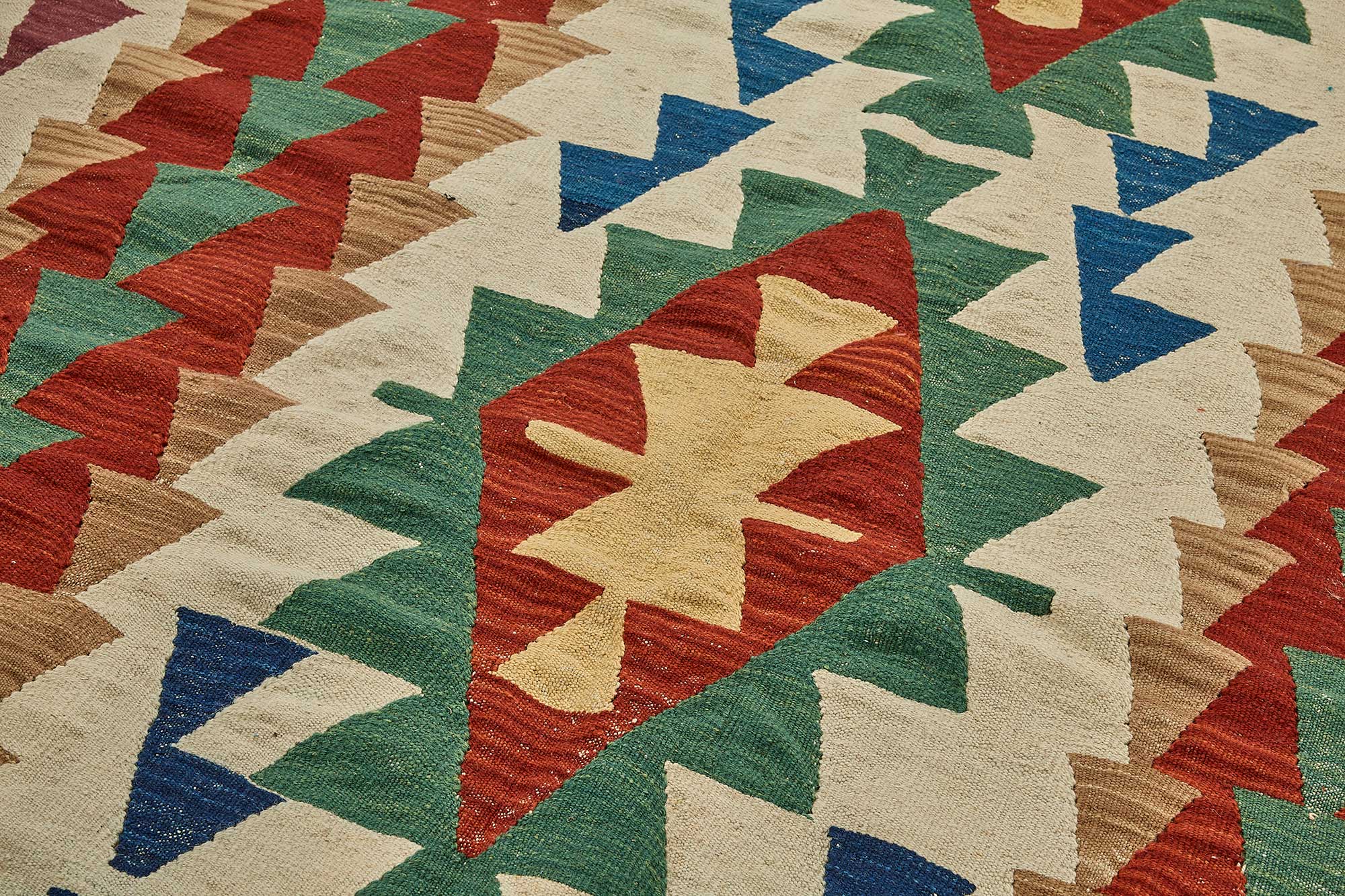 6x10 Handwoven Turkish Kilim Rug - 50632