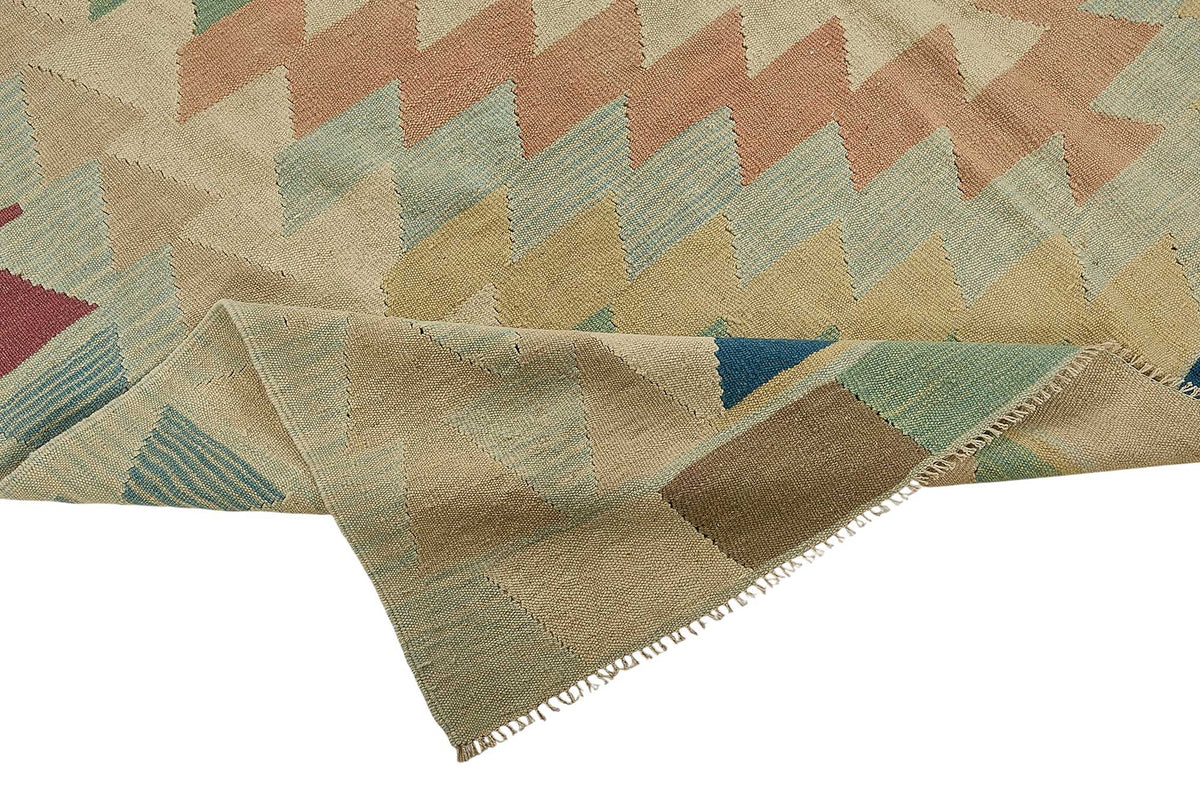 6x8 Handwoven Turkish Kilim Rug - 50633