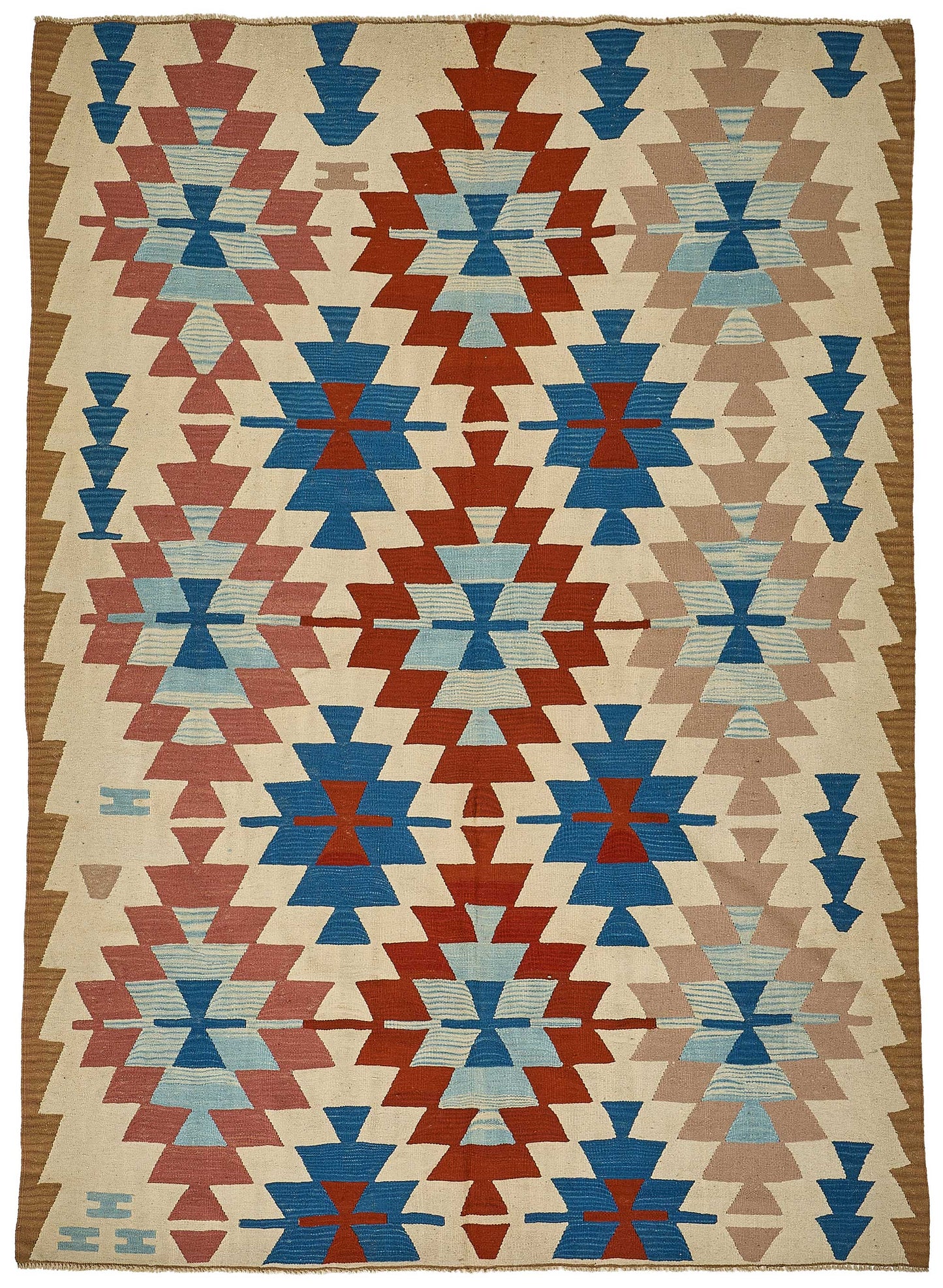 6x9 Handwoven Turkish Kilim Rug - 50634