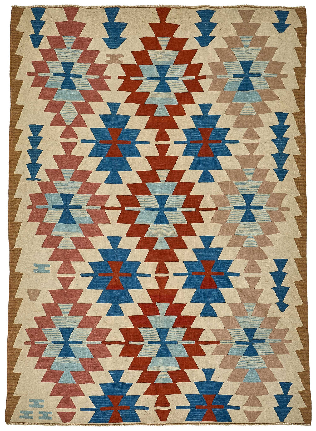 6x9 Handwoven Turkish Kilim Rug - 50634