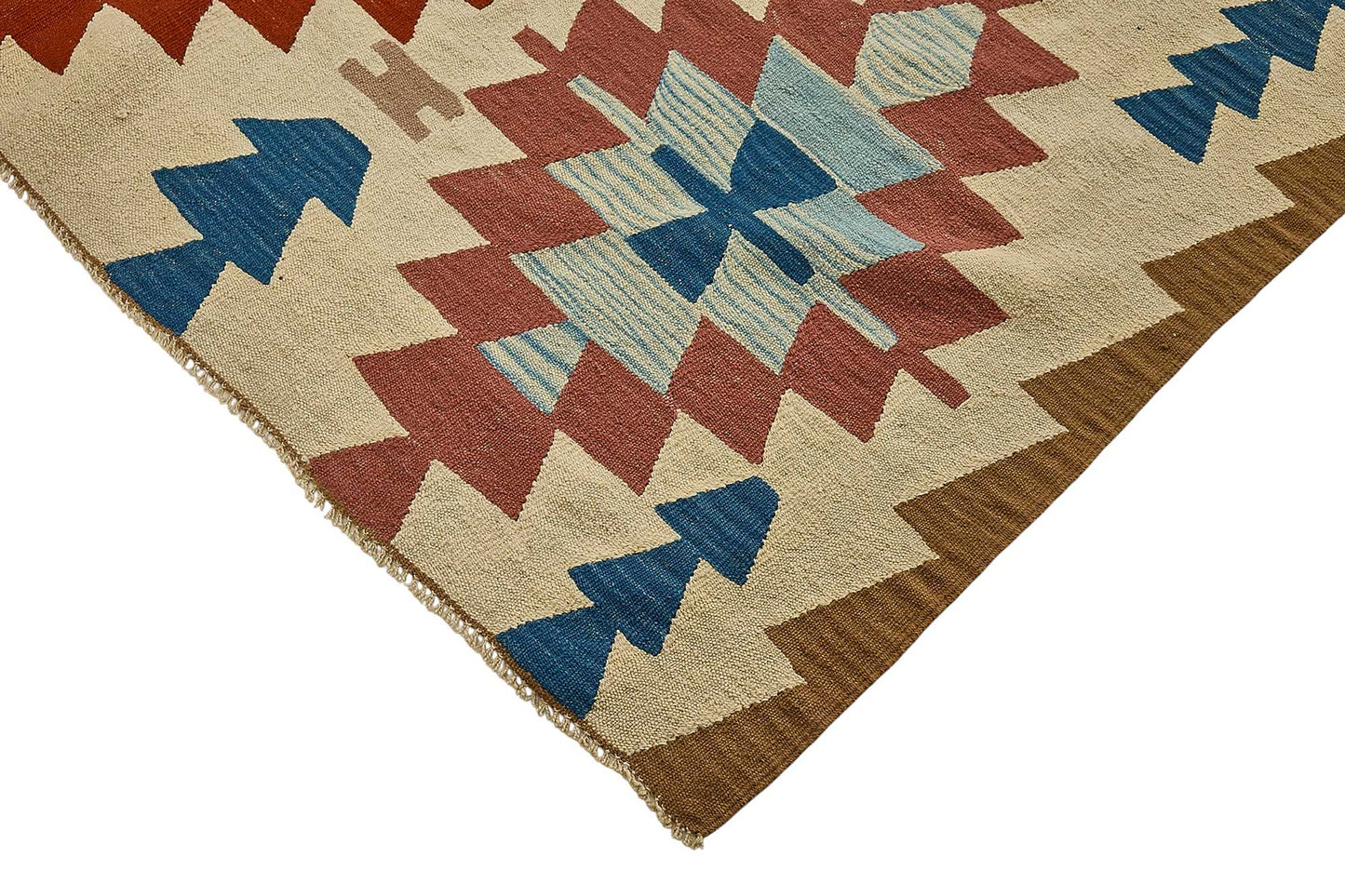 6x9 Handwoven Turkish Kilim Rug - 50634