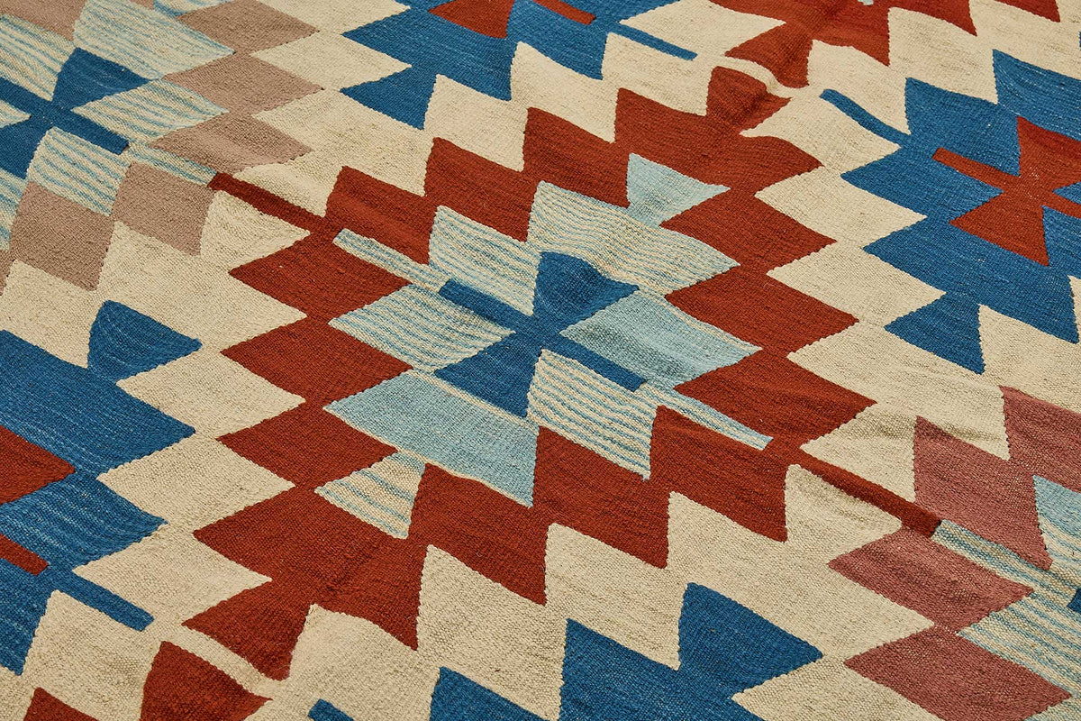 6x9 Handwoven Turkish Kilim Rug - 50634