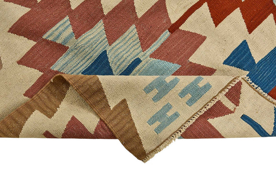 6x9 Handwoven Turkish Kilim Rug - 50634