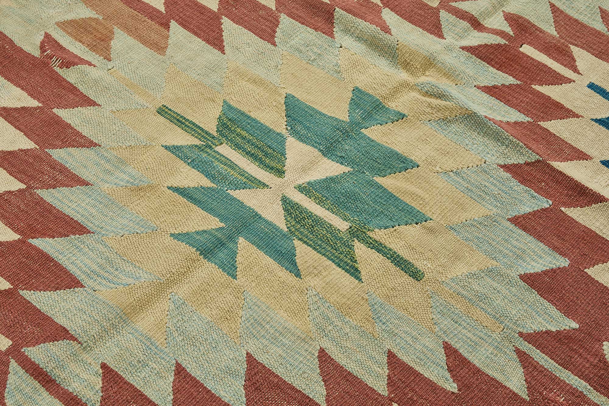 6x8 Handwoven Turkish Kilim Rug - 50635