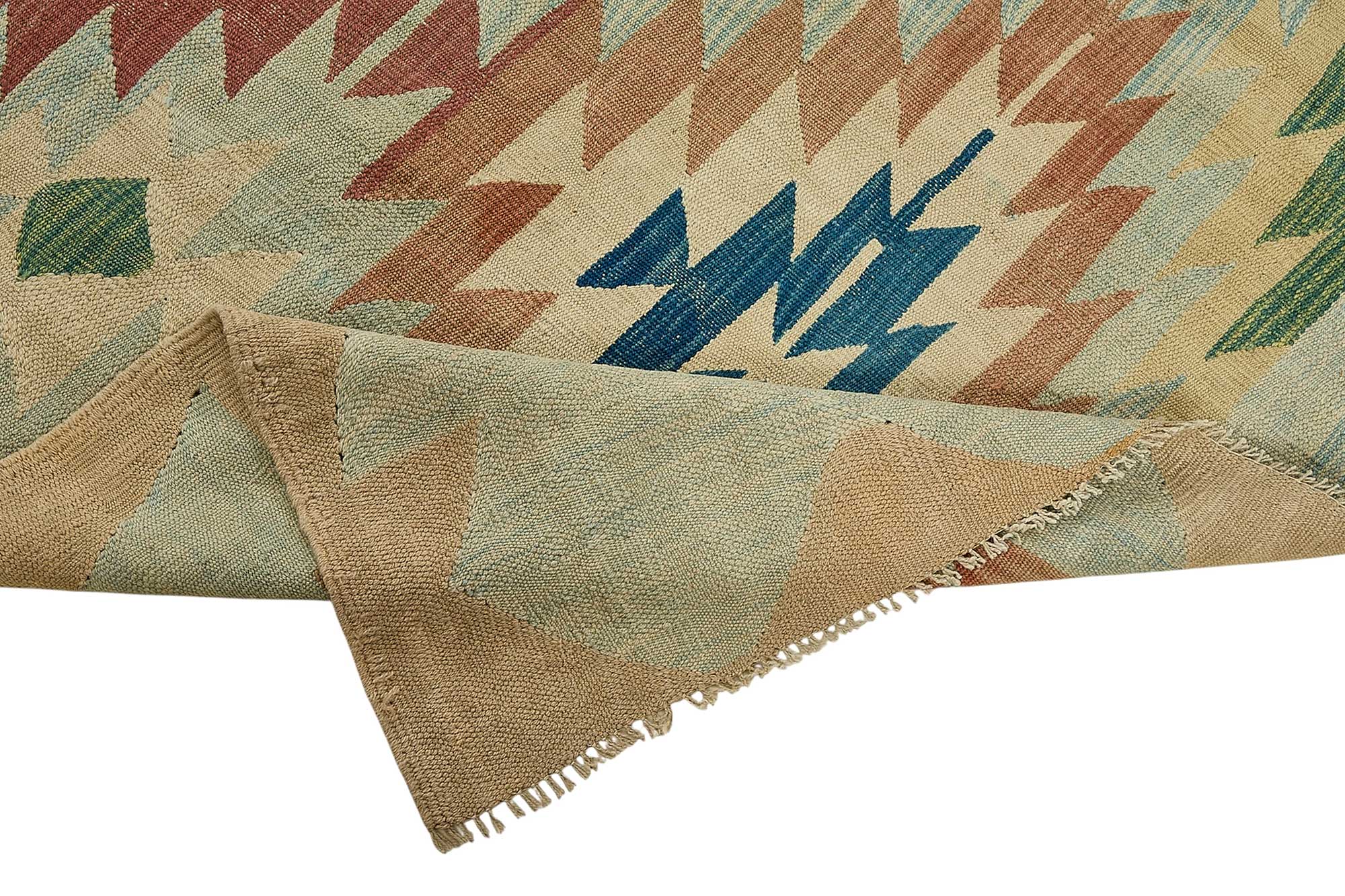 6x8 Handwoven Turkish Kilim Rug - 50635