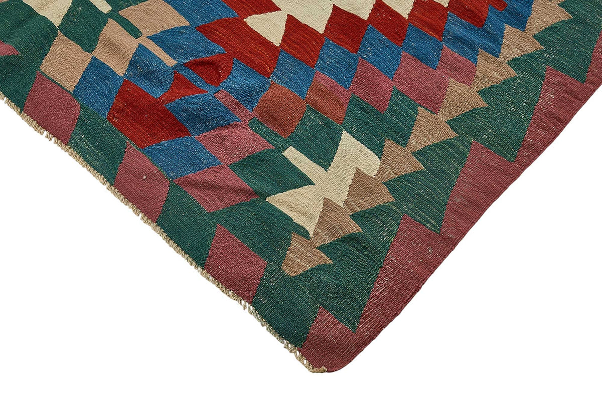 6x9 Handwoven Turkish Kilim Rug - 50637