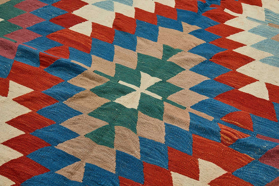 6x9 Handwoven Turkish Kilim Rug - 50637
