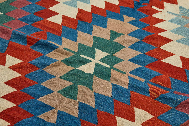 6x9 Handwoven Turkish Kilim Rug - 50637