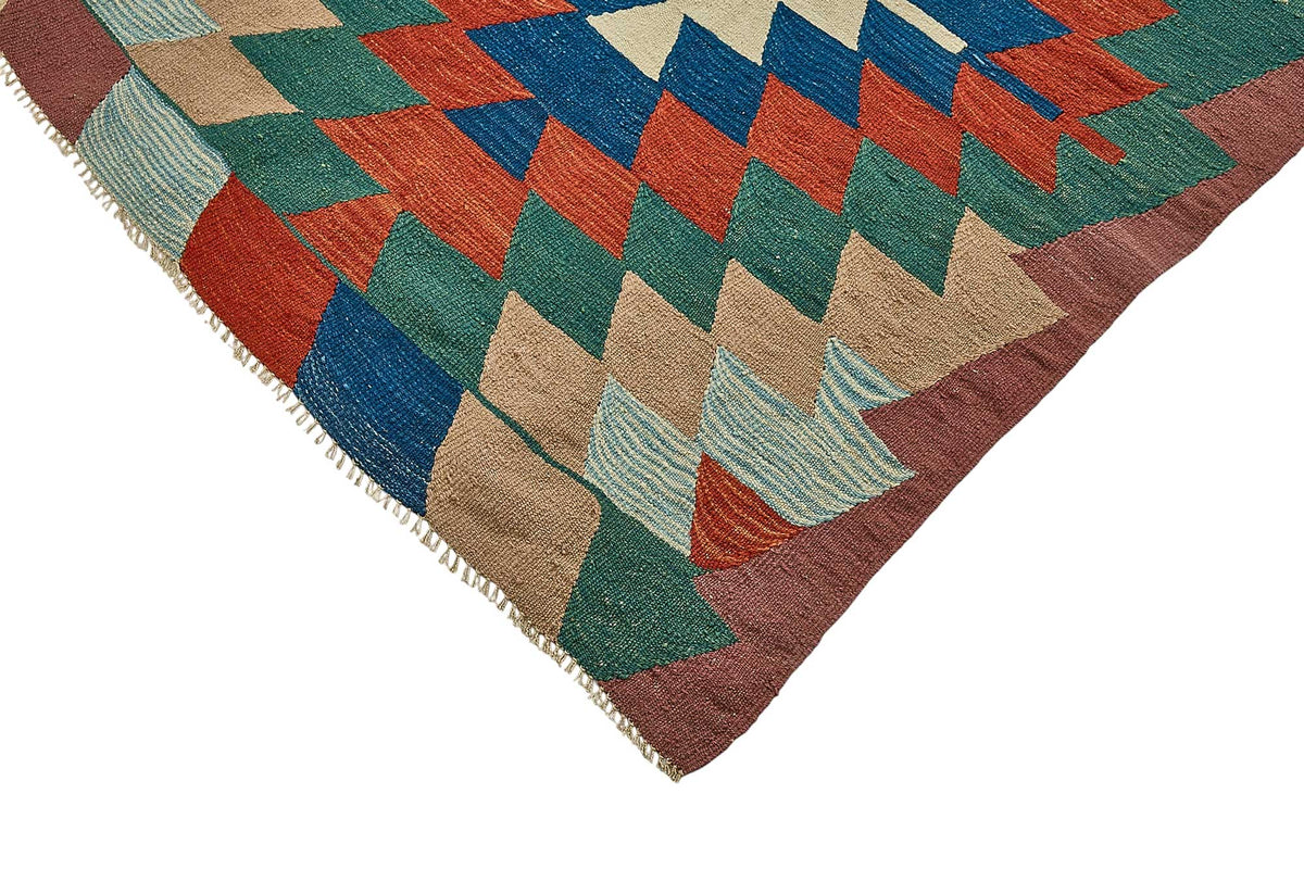 7x8 Handwoven Turkish Kilim Rug - 50638