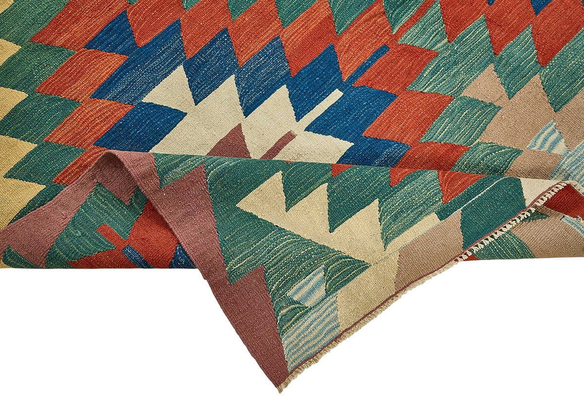 7x8 Handwoven Turkish Kilim Rug - 50638