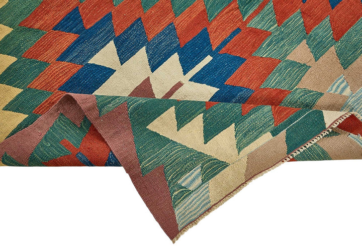 7x8 Handwoven Turkish Kilim Rug - 50638