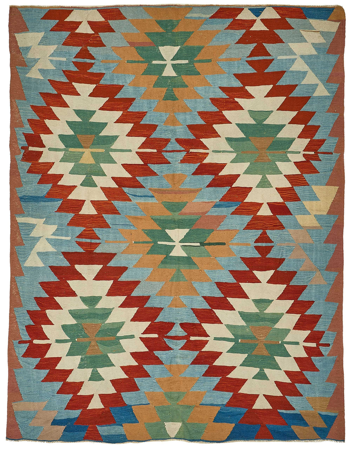 6x9 Handwoven Turkish Kilim Rug - 50639