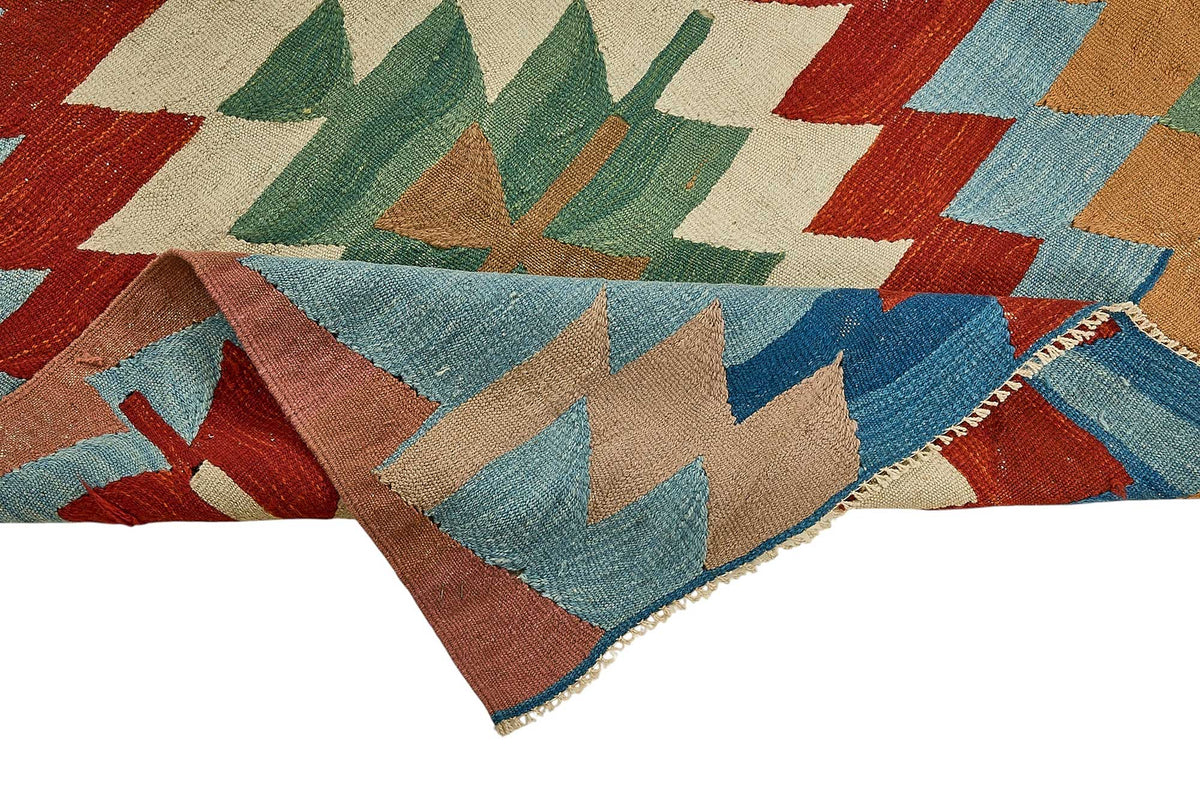 6x9 Handwoven Turkish Kilim Rug - 50639