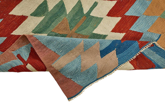 6x9 Handwoven Turkish Kilim Rug - 50639