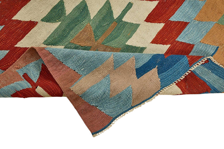 6x9 Handwoven Turkish Kilim Rug - 50639