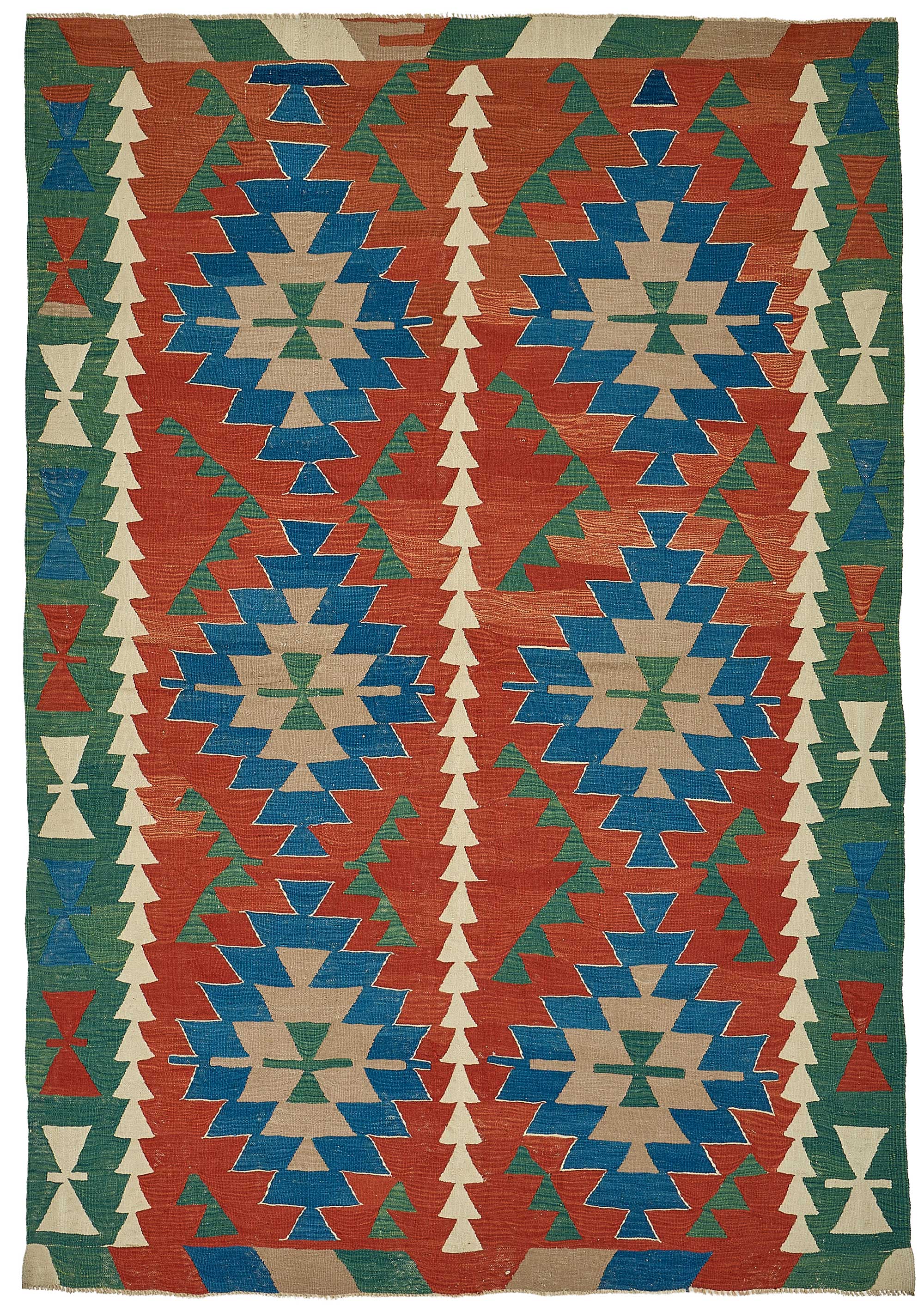 6x9 Handwoven Turkish Kilim Rug - 50640