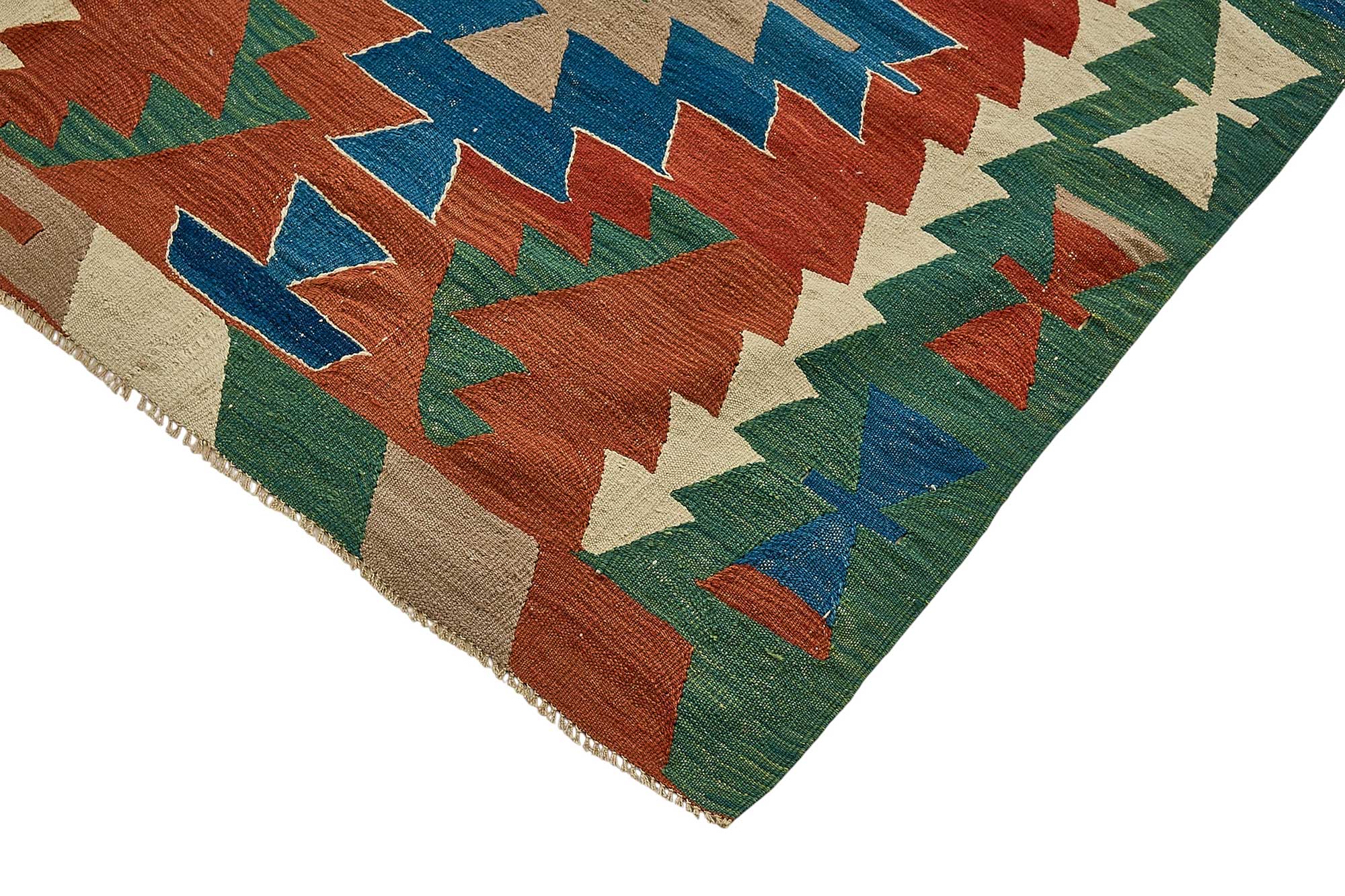 6x9 Handwoven Turkish Kilim Rug - 50640