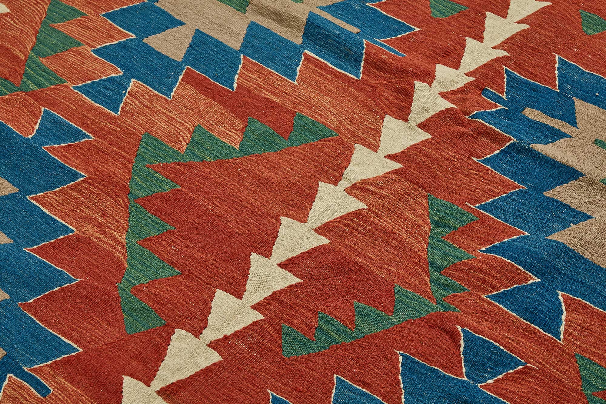 6x9 Handwoven Turkish Kilim Rug - 50640