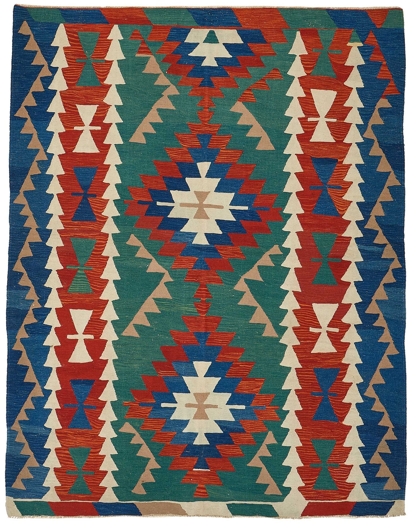 6x8 Handwoven Turkish Kilim Rug - 50641