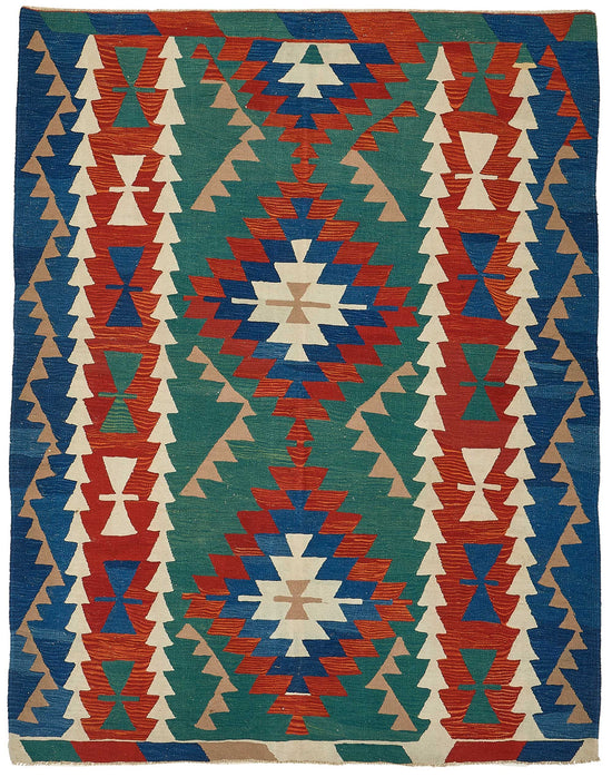 6x8 Handwoven Turkish Kilim Rug - 50641