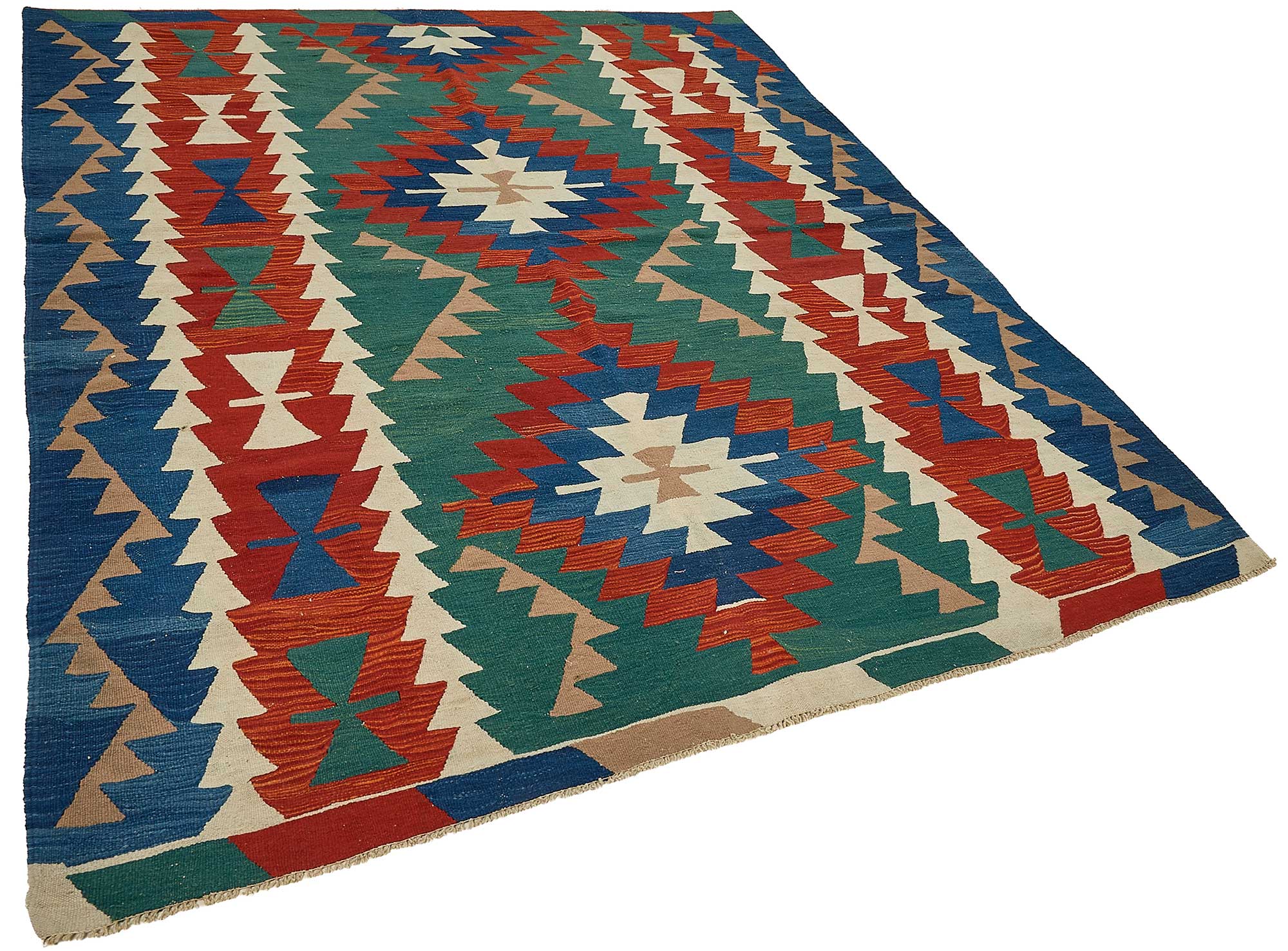 6x8 Handwoven Turkish Kilim Rug - 50641