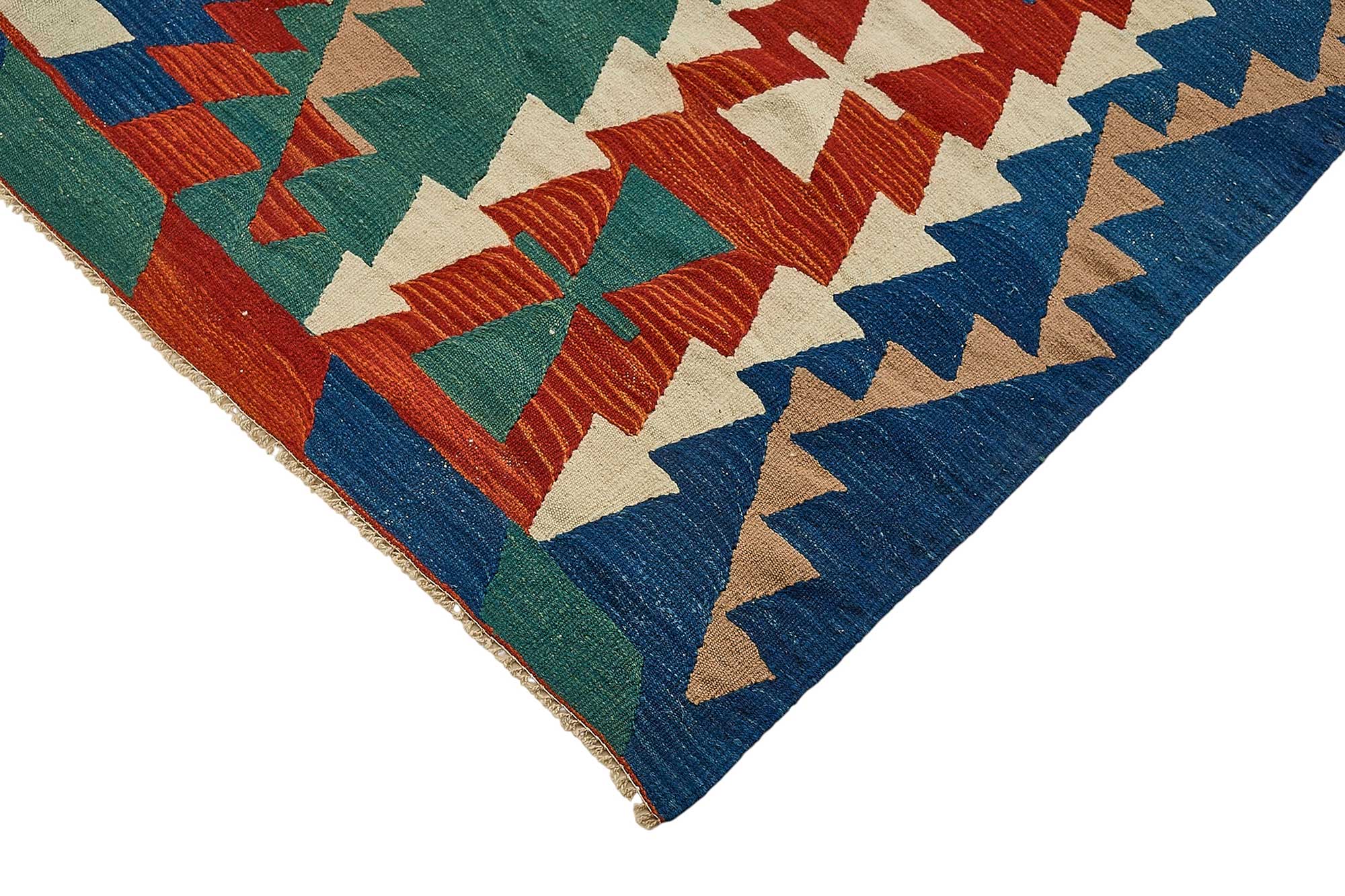 6x8 Handwoven Turkish Kilim Rug - 50641