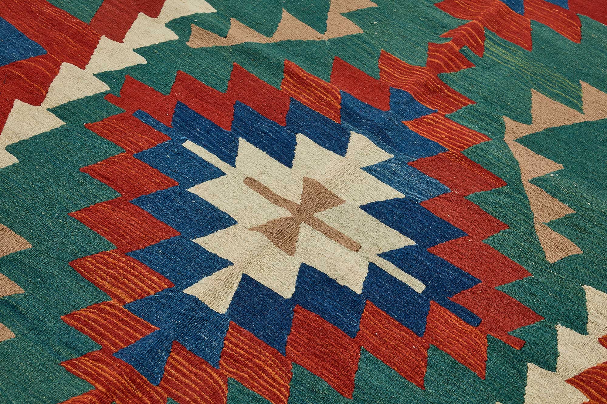 6x8 Handwoven Turkish Kilim Rug - 50641