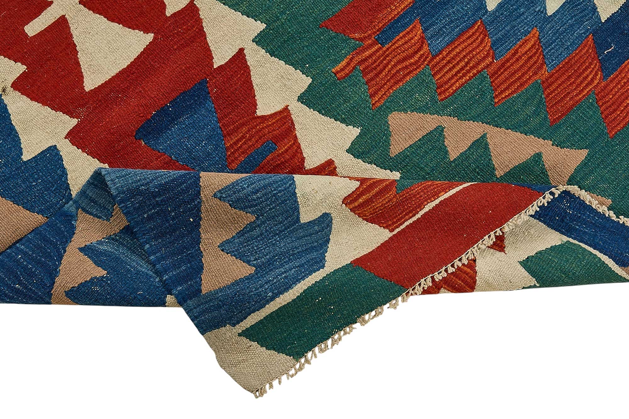 6x8 Handwoven Turkish Kilim Rug - 50641