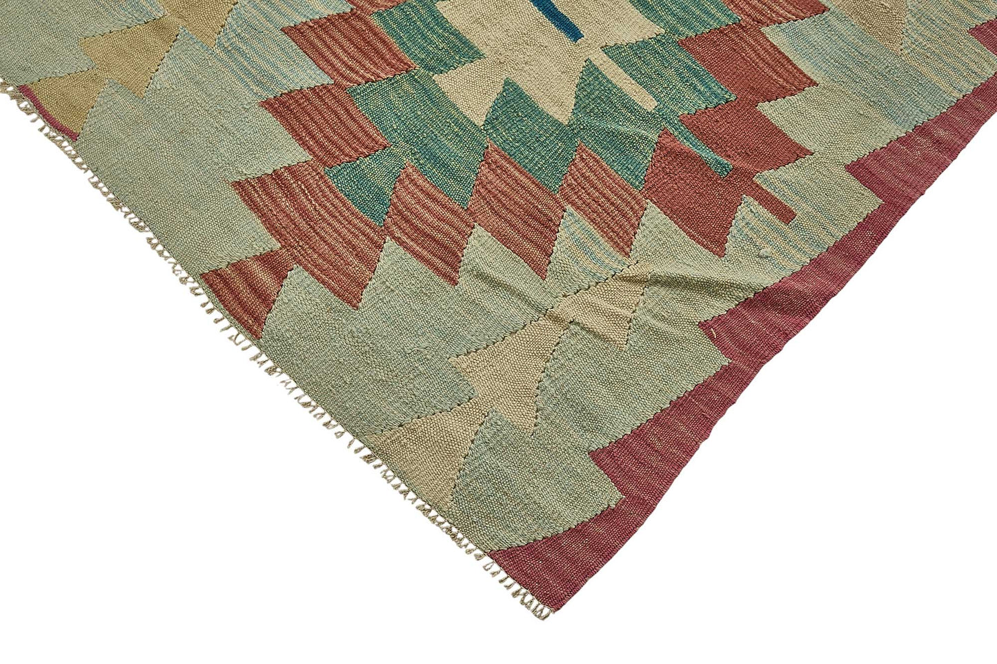 7x10 Handwoven Turkish Kilim Rug - 50642
