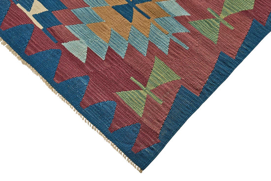 6x7 Handwoven Turkish Kilim Rug - 50643
