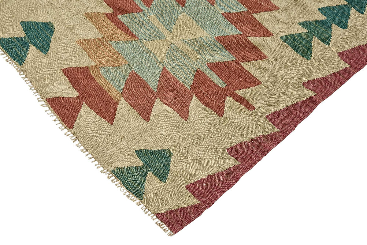 6x9 Handwoven Turkish Kilim Rug - 50644