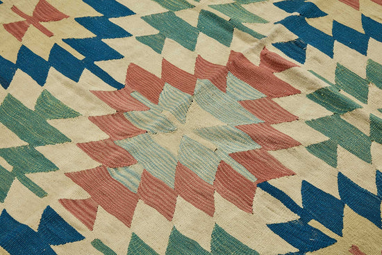 6x9 Handwoven Turkish Kilim Rug - 50644